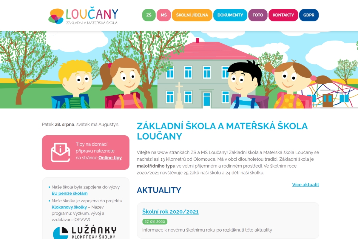 ZŠ a MŠ Loučany